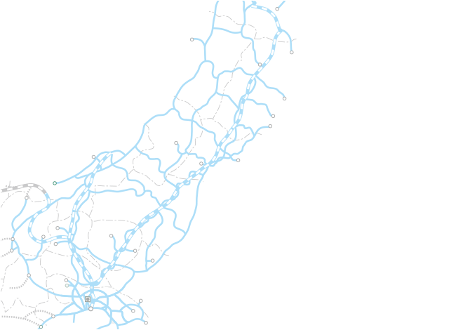 鉄道に関するデータ　受託面積：780万㎡ 駅数：約1,700駅 利用者数：約1,680万人/日